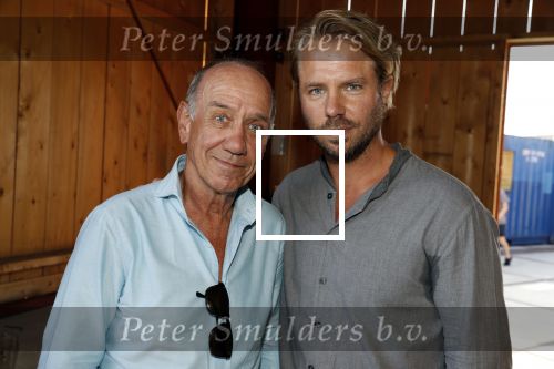 Amsterdam 31 mei 2018
Boekpresentatie Katja Schuurman â€œKatja was Hierâ€ Thijs Romer met vader Peter Romer