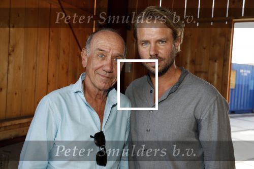 Amsterdam 31 mei 2018
Boekpresentatie Katja Schuurman â€œKatja was Hierâ€ Thijs Romer met vader Peter Romer