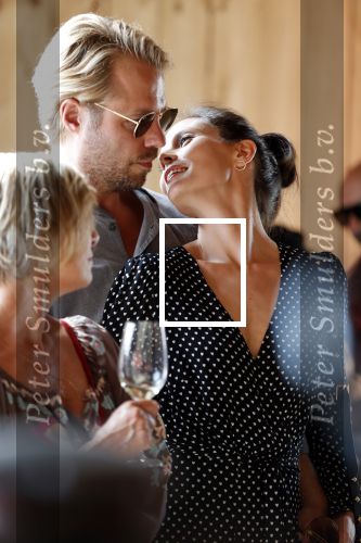 Amsterdam 31 mei 2018
Boekpresentatie Katja Schuurman â€œKatja was Hierâ€ Thijs Romer met vriendin Igone de Jongh