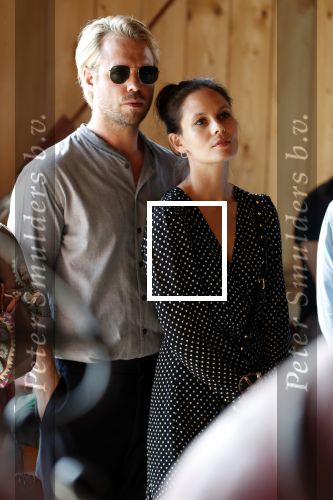 Amsterdam 31 mei 2018
Boekpresentatie Katja Schuurman â€œKatja was Hierâ€ Thijs Romer met vriendin Igone de Jongh