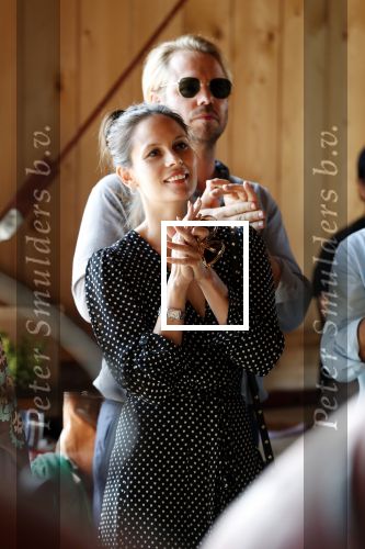 Amsterdam 31 mei 2018
Boekpresentatie Katja Schuurman â€œKatja was Hierâ€ Thijs Romer met vriendin Igone de Jongh