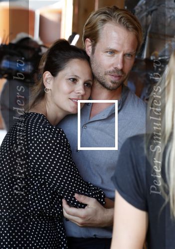 Amsterdam 31 mei 2018
Boekpresentatie Katja Schuurman â€œKatja was Hierâ€ Thijs Romer met vriendin Igone de Jongh