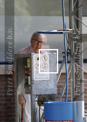 Amsterdam 5 juni 2018
Thomas Lepeltak wandelend op straat.