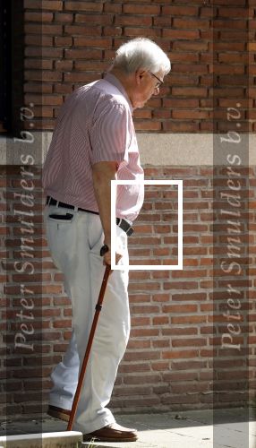 Amsterdam 5 juni 2018
Thomas Lepeltak wandelend op straat.