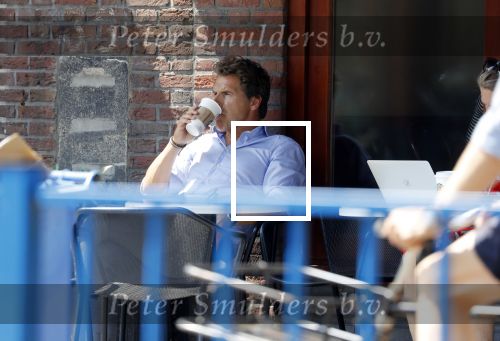 Amsterdam 29 mei 2018
Toine v Peperstraten drinkt koffietje bij starbucks.