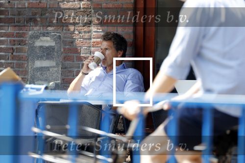 Amsterdam 29 mei 2018
Toine v Peperstraten drinkt koffietje bij starbucks.