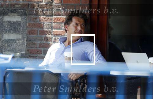 Amsterdam 29 mei 2018
Toine v Peperstraten drinkt koffietje bij starbucks.