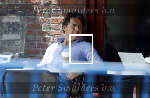 Amsterdam 29 mei 2018
Toine v Peperstraten drinkt koffietje bij starbucks.