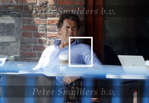 Amsterdam 29 mei 2018
Toine v Peperstraten drinkt koffietje bij starbucks.