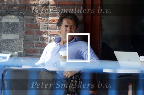 Amsterdam 29 mei 2018
Toine v Peperstraten drinkt koffietje bij starbucks.