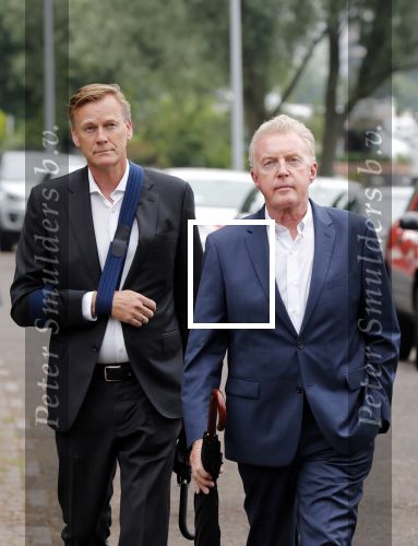 Maarssen Amsterdam 5 juni 2019
Crematie Martine Bijl op zorgvlied in Amsterdam. Andre v Duin met partner Martin