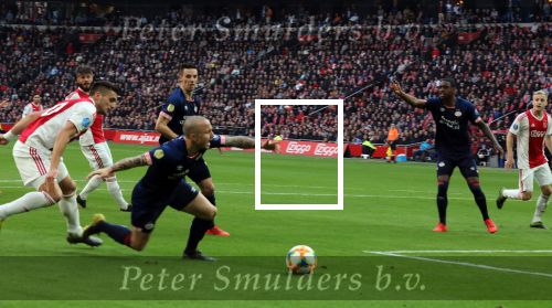 Amsterdam, 31 maart 2019
AJAX-PSV, eindstand 3-1
