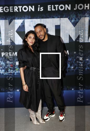 Amsterdam 21 mei 2019
Premiere Rocketman in Tuschinski. Anna Nooshin met haar vriend/verloofde Nassim Zeta