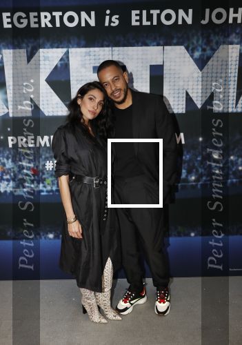 Amsterdam 21 mei 2019
Premiere Rocketman in Tuschinski. Anna Nooshin met haar vriend/verloofde Nassim Zeta