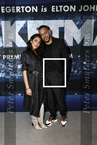 Amsterdam 21 mei 2019
Premiere Rocketman in Tuschinski. Anna Nooshin met haar vriend/verloofde Nassim Zeta