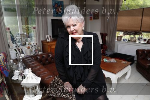 Ermelo 9 mei 2019
Weduwe Bert Bakker ( ex partner Mary Borsato) bij haar thuis.