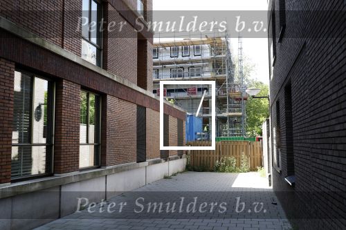 Amsterdam 27 mei 2019
Achter het appartement van Caroline Tensen wordt een nieuw complex gebouwd.