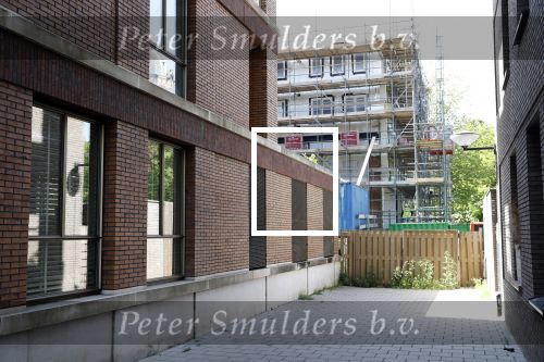 Amsterdam 27 mei 2019
Achter het appartement van Caroline Tensen wordt een nieuw complex gebouwd.
