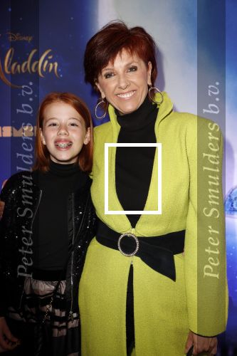 Hilversum 21 mei 2019
Premiere Aladdin in hilversum. Chazia Mourali kwam met haar dochter