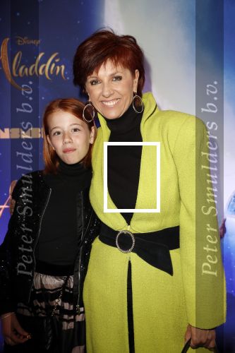 Hilversum 21 mei 2019
Premiere Aladdin in hilversum. Chazia Mourali kwam met haar dochter