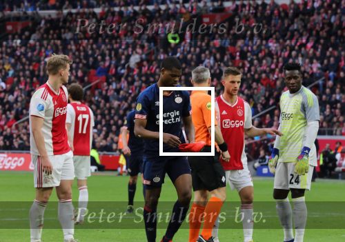 Amsterdam, 31 maart 2019
AJAX-PSV, eindstand 3-1