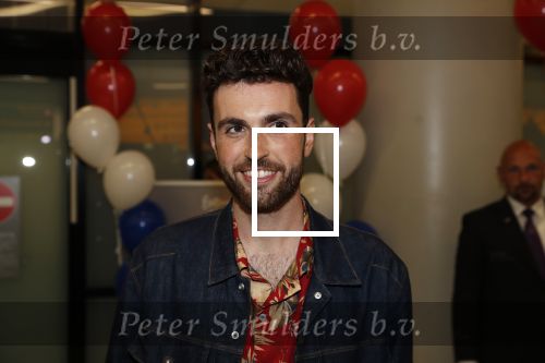 Schiphol  19 mei 2019
Vele fans wachten Duncan Laurence op nadat hij op schiphol is geland . De avond ervoor heeft hij het songfestival gewonnen in israel