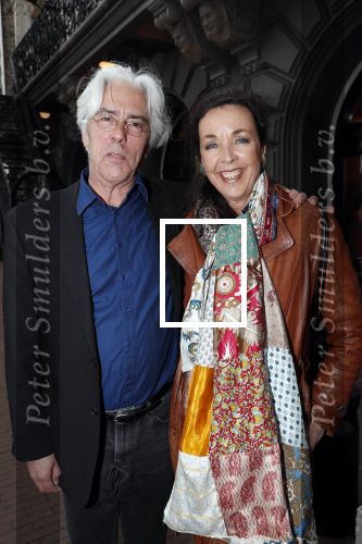 Amsterdam 20 mei 2019
Premiere best of broadway in carre. 
Frederique Sluyterman v Loo met haar man Eric Breij