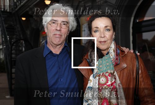 Amsterdam 20 mei 2019
Premiere best of broadway in carre. 
Frederique Sluyterman v Loo met haar man Eric Breij
