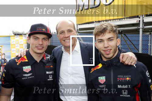 Zandvoort 18 mei 2019
Jumbo racedagen op circuit Zandvoort met oa aanwezig Max Verstappen en Pierre Gasly van het Red Bull F1 team. Frits v Eerd