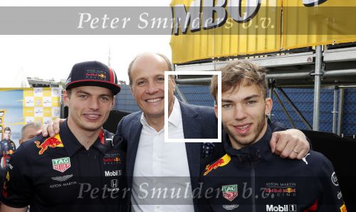 Zandvoort 18 mei 2019
Jumbo racedagen op circuit Zandvoort met oa aanwezig Max Verstappen en Pierre Gasly van het Red Bull F1 team. Frits v Eerd
