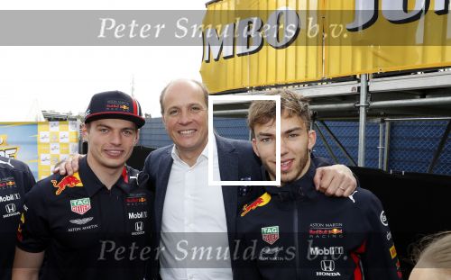 Zandvoort 18 mei 2019
Jumbo racedagen op circuit Zandvoort met oa aanwezig Max Verstappen en Pierre Gasly van het Red Bull F1 team. Frits v Eerd