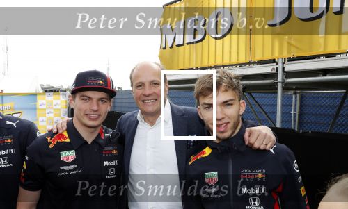 Zandvoort 18 mei 2019
Jumbo racedagen op circuit Zandvoort met oa aanwezig Max Verstappen en Pierre Gasly van het Red Bull F1 team. Frits v Eerd