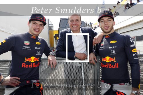 Zandvoort 18 mei 2019
Jumbo racedagen op circuit Zandvoort met oa aanwezig Max Verstappen en Pierre Gasly van het Red Bull F1 team. Frits v Eerd