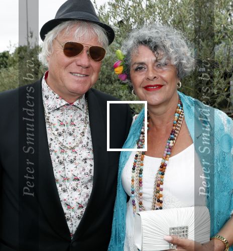Hoofddorp 3 juni 2019
Society lunch bij Claus party house. Guus Marinusse met vrouw