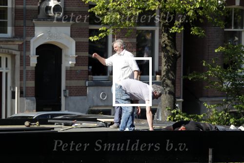 Amsterdam 22 mei 2019
Hans v d Togt is zijn woonark / woonboot compleet aan het verbouwen.