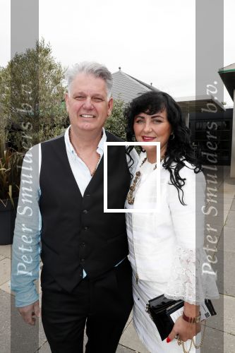 Hoofddorp 3 juni 2019
Society lunch bij Claus party house. Hero Brinkman met zijn vrouw