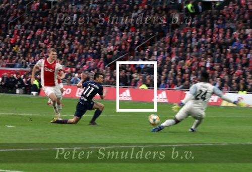Amsterdam, 31 maart 2019
AJAX-PSV, eindstand 3-1
