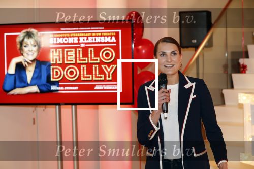 Amsterdam 21 mei 2019
iris v d Ende presnteert met haar bedrijf medialane de cast van hello Dolly met oa Simone Kleinsman Paul de Leeuw Freek Bartels Jorgen Raymann en Marjolein Touw.
