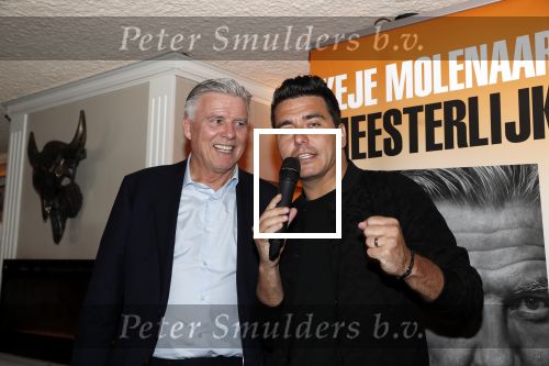 Volendam 22 mei 2019
Boekpresentatie Keje Molenaar bij dine en wine op de dijk in Volendam. Jan Smit presenteert het.
Matthijs de Ligt is er met zijn vriendin Annekee Molenaar
