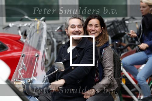 Amsterdam 17 mei 2019
Jelle Feenstra met zijn zus op vespa scooter.