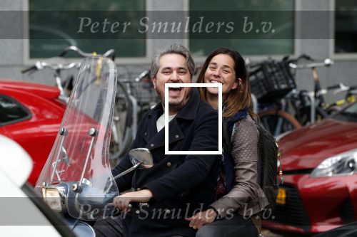 Amsterdam 17 mei 2019
Jelle Feenstra met zijn zus op vespa scooter.