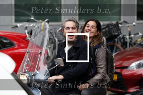 Amsterdam 17 mei 2019
Jelle Feenstra met zijn zus op vespa scooter.