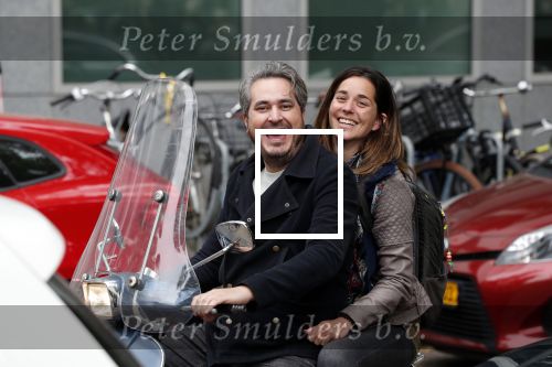Amsterdam 17 mei 2019
Jelle Feenstra met zijn zus op vespa scooter.