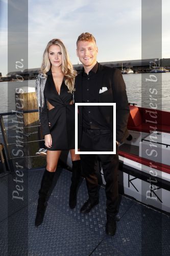 Amsterdam 22 mei 2019
FHM 500 bij the butcher in de ADAM Toren. Jessie Jazz Vuijk met vriend Kaj Gorgels