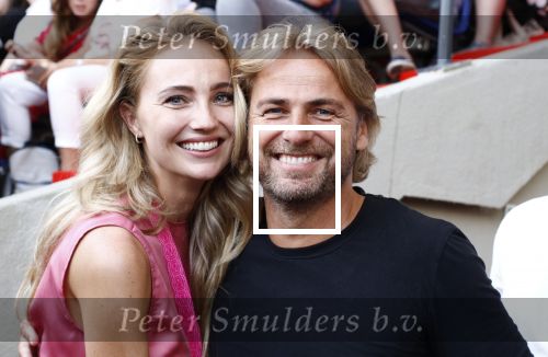 Rotterdam 1 juni 2019
Marco Borsato in de kuip. Wat een geweldige show gaf Marco. John  Ewbank met zijn vriendin Kelly Weekers