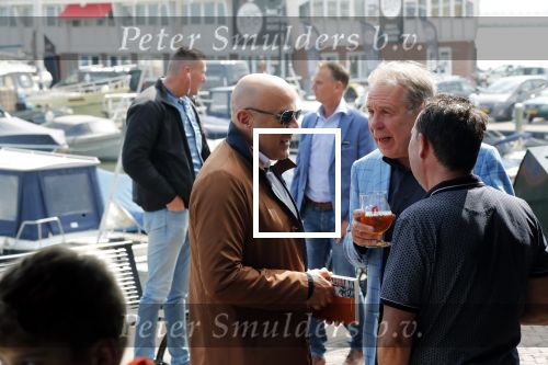 Volendam 22 mei 2019
Boekpresentatie Keje Molenaar bij dine en wine op de dijk in Volendam. Jan Smit presenteert het.
 John v d Heuvel (met beveiliging) en Maarten Spanjer