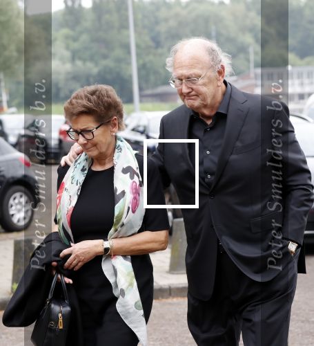 Maarssen Amsterdam 5 juni 2019
Crematie Martine Bijl op zorgvlied in Amsterdam. 
Joop v d Ende en Janine v d Ende