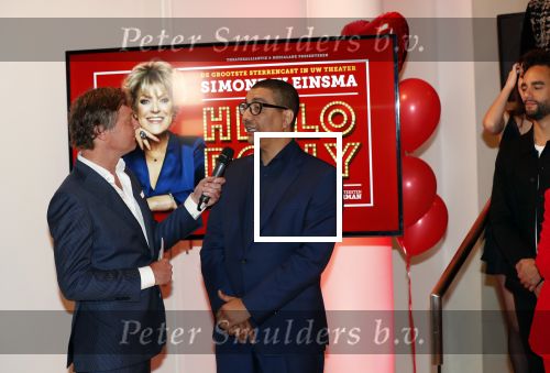 Amsterdam 21 mei 2019
iris v d Ende presnteert met haar bedrijf medialane de cast van hello Dolly met oa Simone Kleinsman Paul de Leeuw Freek Bartels Jorgen Raymann en Marjolein Touw.