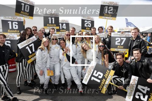 Zandvoort 18 mei 2019
Jumbo racedagen op circuit Zandvoort met oa aanwezig Max Verstappen en Pierre Gasly van het Red Bull F1 team. div dames oa Kim Kotter Jessie Jazz Vuijk Antoinette de Jong ea