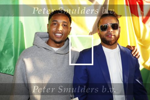 Amsterdam 28 mei 2019
Boekpresentatie Memphis Depay (heart of a lion) in het W hotel. Kenny Tete